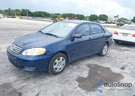 2003 Toyota Corolla Ce z USA, uszkodzony, nr VIN JTDBR32E430016554